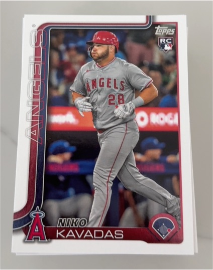2023 Topps #28 Niko Kavadas — front