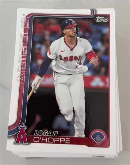 2023 Topps #6 Logan O'Hoppe — front