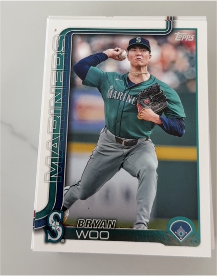 2023 Topps #216 Bryan Woo — front
