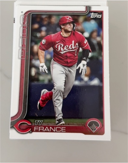 2023 Topps Reds #Ty France — front