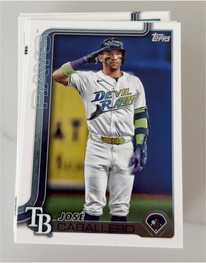 2023 Topps #78 José Caballero — front