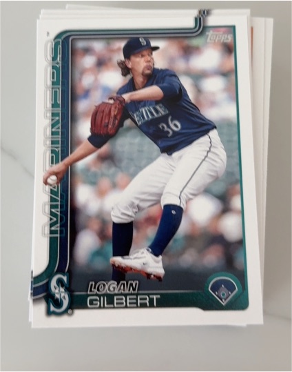 2023 Topps #92 Logan Gilbert — front