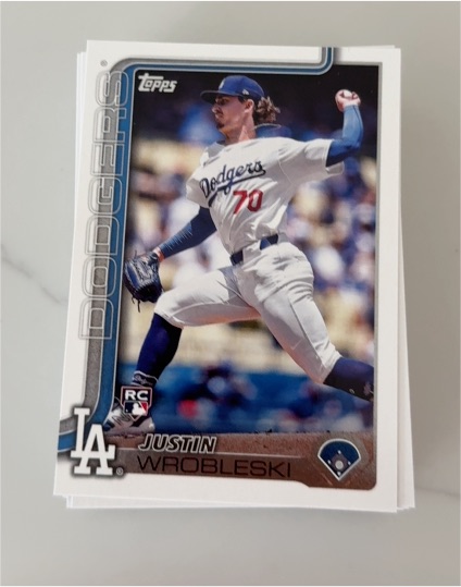 2023 Topps #70 Justin Wrobleski — front