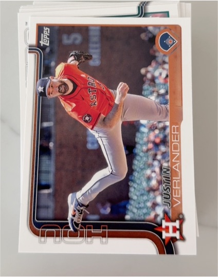 2023 Topps #HOU Justin Verlander — front