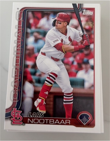 2023 Topps St. Louis Cardinals #S-1 Lars Nootbaar — front