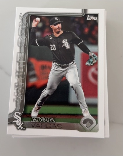 2023 Topps Pro Debut White Sox #XOX-20 Miguel Vargas — front