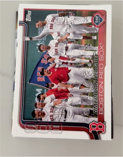 2023 Topps Team USA Boston Red Sox — front
