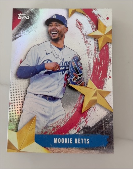 2023 Topps Stars #ST-3 Mookie Betts — front