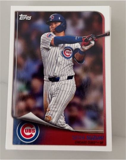 2023 Topps #1 Seiya Suzuki — front