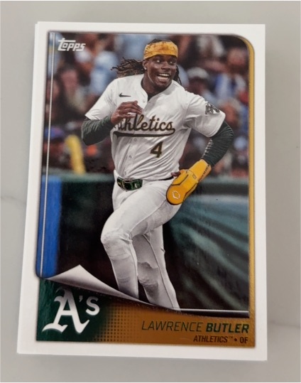 2023 Topps #4 Lawrence Butler — front