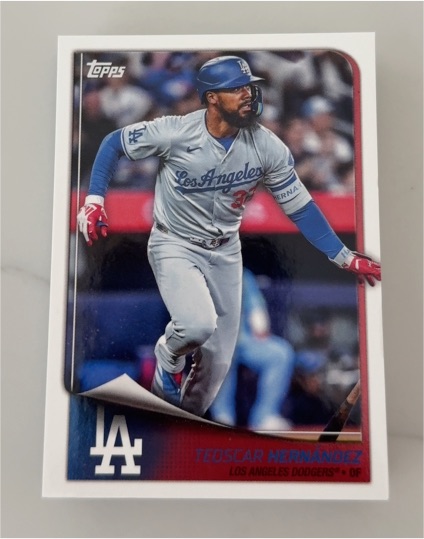 2023 Topps #LA-TH Teoscar Hernandez — front