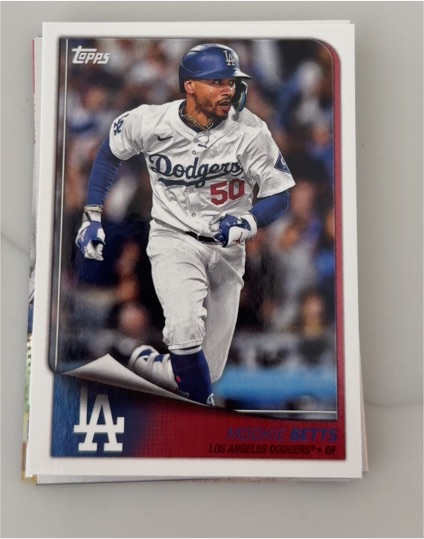 2023 Topps #50 Mookie Betts — front