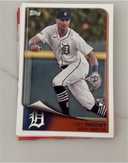 2023 Topps #RC Trey Sweeney — front