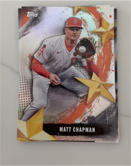 2023 Topps #SP-1 Matt Chapman — front