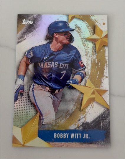 2023 Topps #7 Bobby Witt Jr. — front
