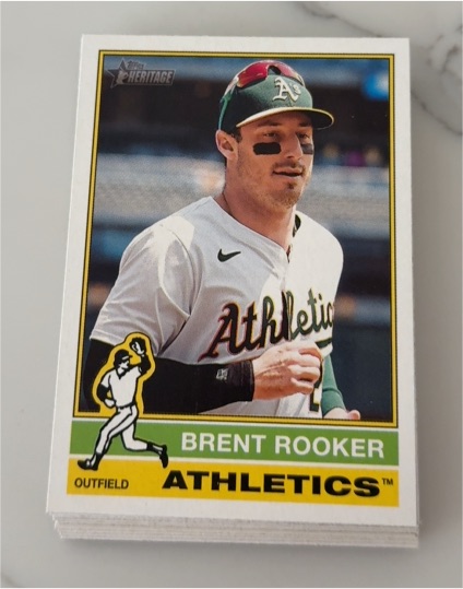 2022 Topps Heritage #ATH-ROOKER Brent Rooker — front