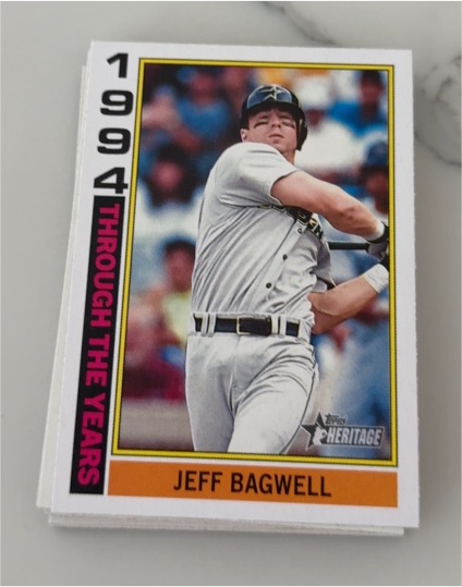 1994 Topps Heritage Jeff Bagwell — front