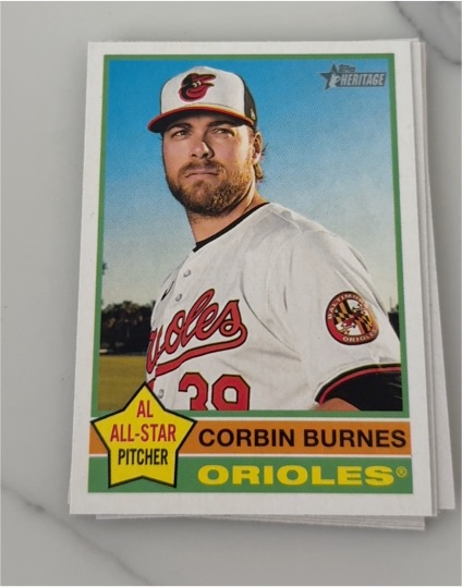 2023 Topps Heritage #39 Corbin Burnes — front