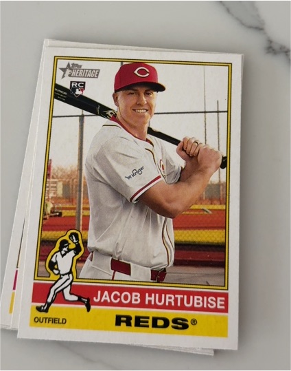 2023 Topps Heritage #RC Jacob Hurtubise — front