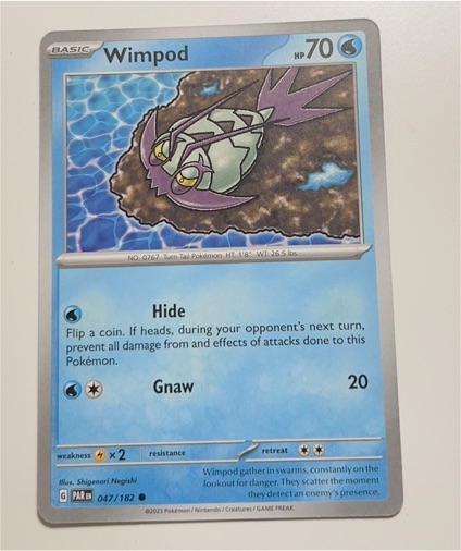 2023 Pokémon #047 Wimpod — front