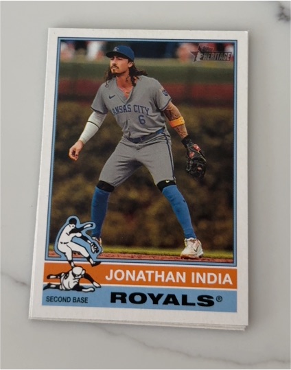 2023 Topps Heritage #6 Jonathan India — front