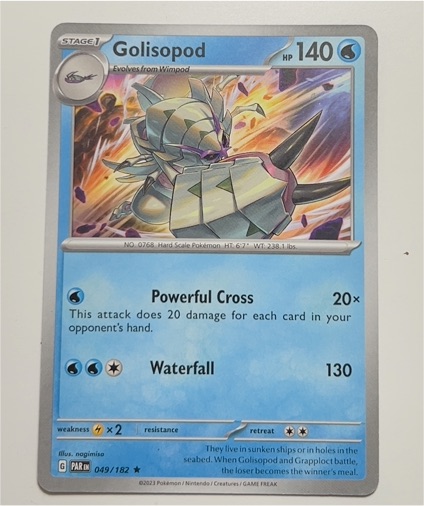 2023 Pokémon #049 Golisopod — front