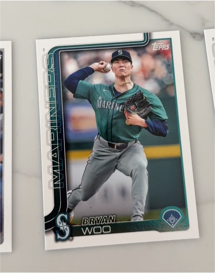 2023 Topps #B Bryan Woo — front