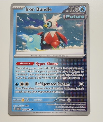 2023 Pokémon #056 Iron Bundle — front