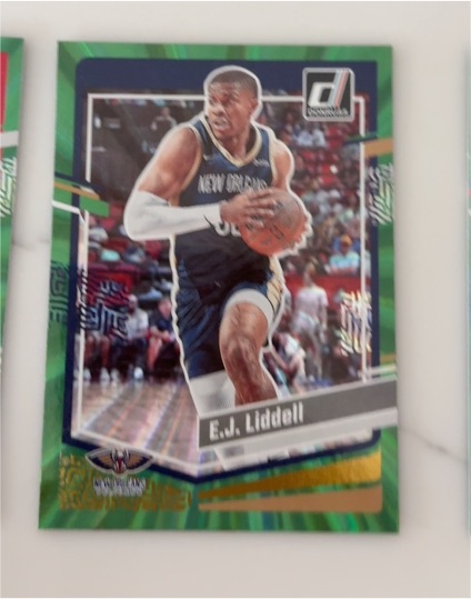 2022 Donruss #198 E.J. Liddell — front