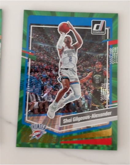 2022 Donruss #2 Shai Gilgeous-Alexander — front