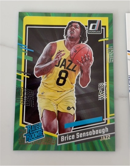 2023 Donruss #8 Brice Sensabaugh — front