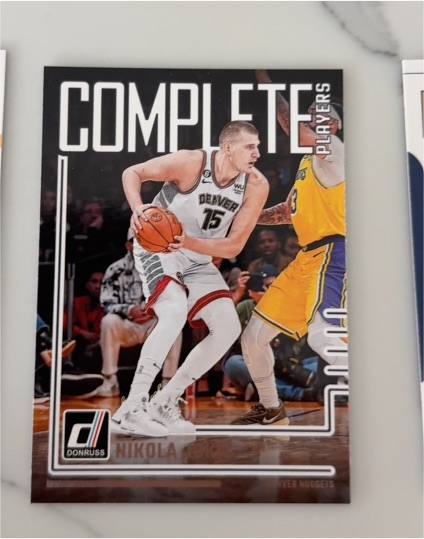 2020 Donruss Complete Players #100 Nikola Jokic — front