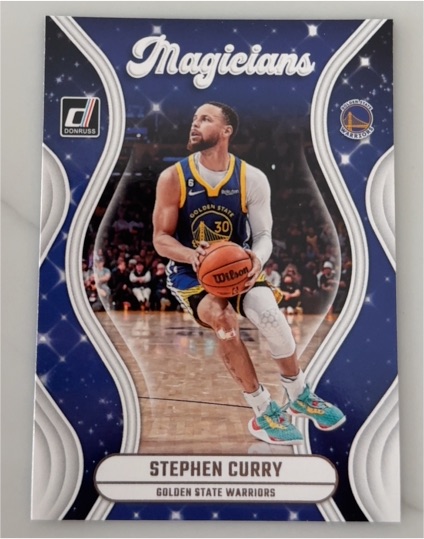 2022 Donruss Magicians Stephen Curry — front