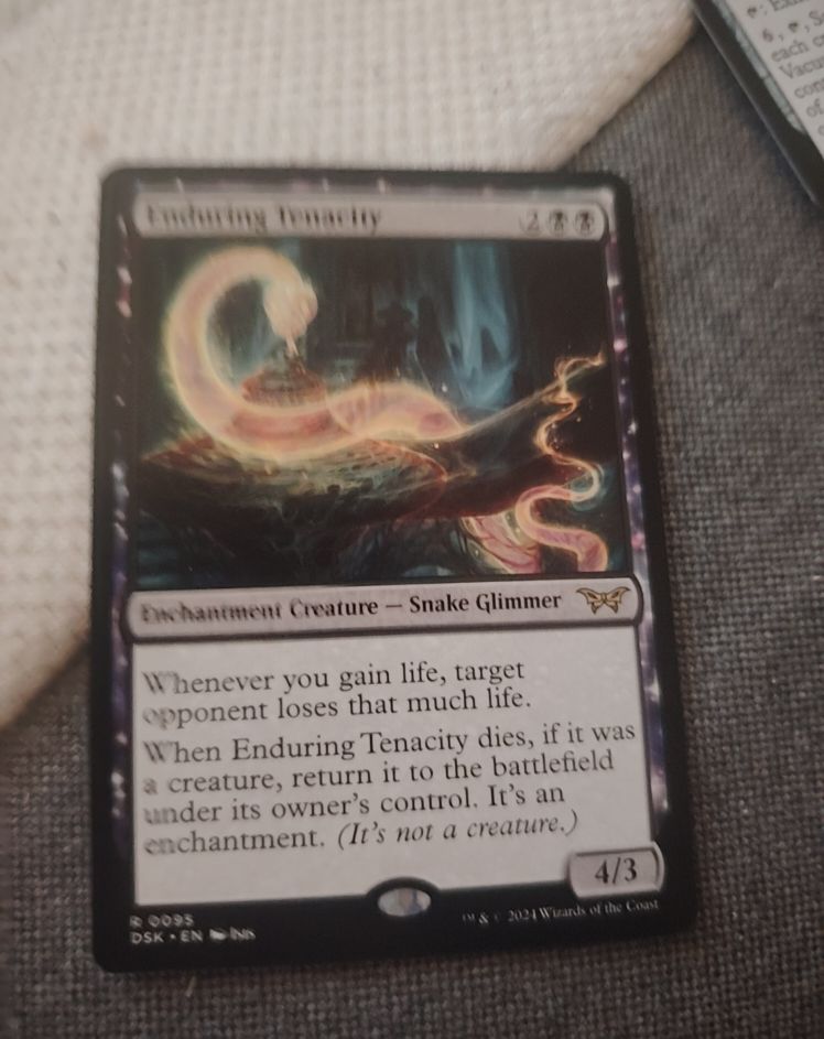 2021 Magic: The Gathering #003 Enduring Tenacity — front