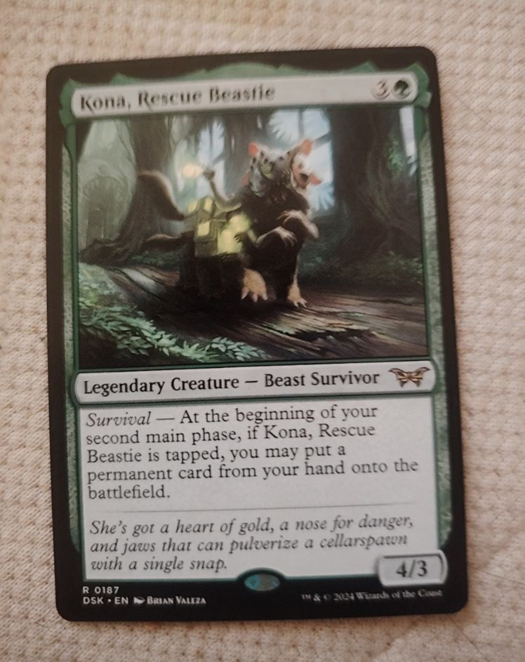 2024 Magic: The Gathering Kona, Rescue Beastie — front