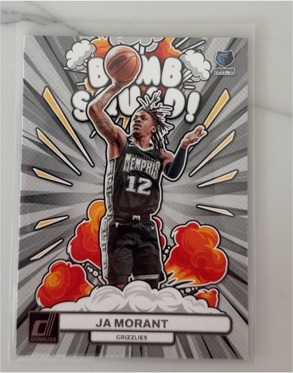 2020 Donruss Ja Morant Bomb Squad — front