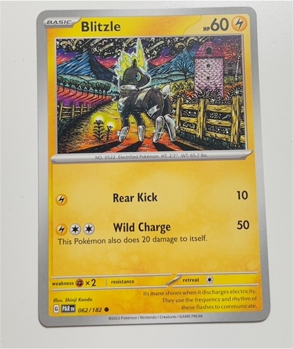 2023 Pokémon #062 Blitzle — front