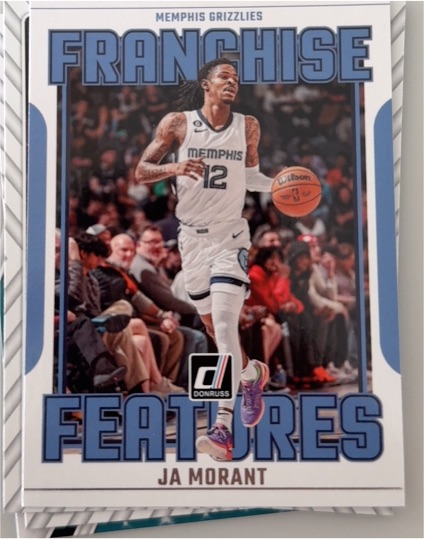 2021 Donruss Franchise Features Ja Morant — front