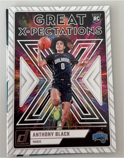 2022 Donruss Great X-Pectations #X-PECTATIONS Anthony Black — front