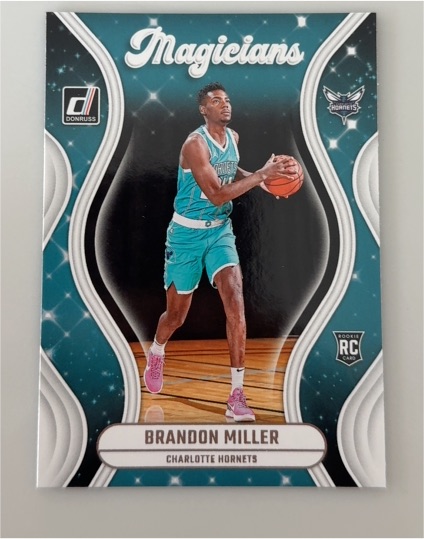 2022 Donruss Magicians Brandon Miller — front