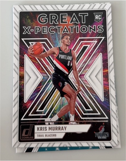 2022 Donruss Great X-Pectations Kris Murray — front