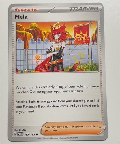 2023 Pokemon GPAR #167 Mela — front