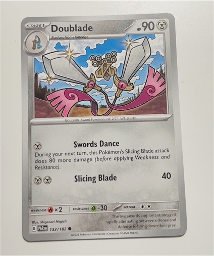 2023 Pokémon #133 Doublade — front