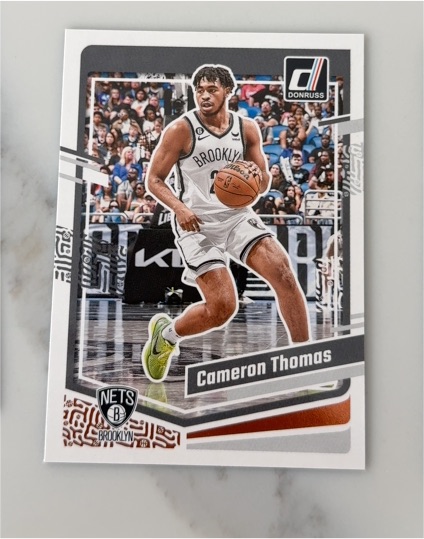 2022 Donruss #176 Cameron Thomas — front