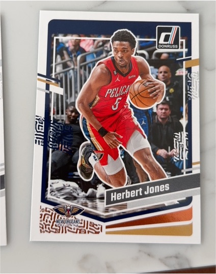 2022 Donruss #216 Herbert Jones — front