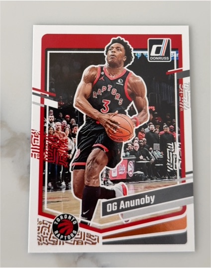 2020 Donruss #110 OG Anunoby — front