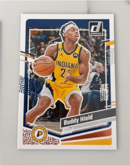 2022 Donruss #124 Buddy Hield — front