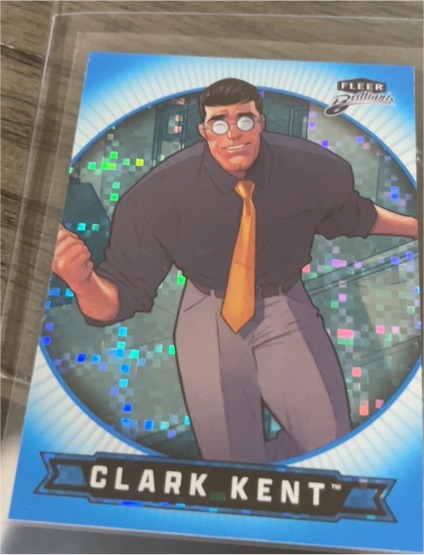 1993 Fleer Brilliants Clark Kent — front