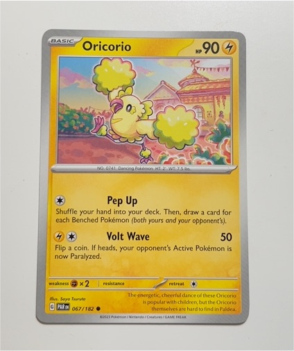 2023 Pokémon #067 Oricorio — front