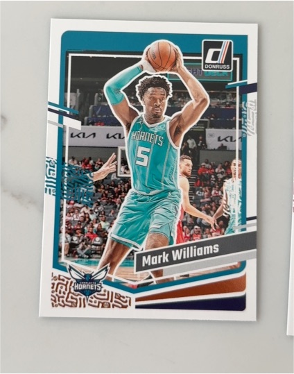 2022 Donruss #5 Mark Williams — front